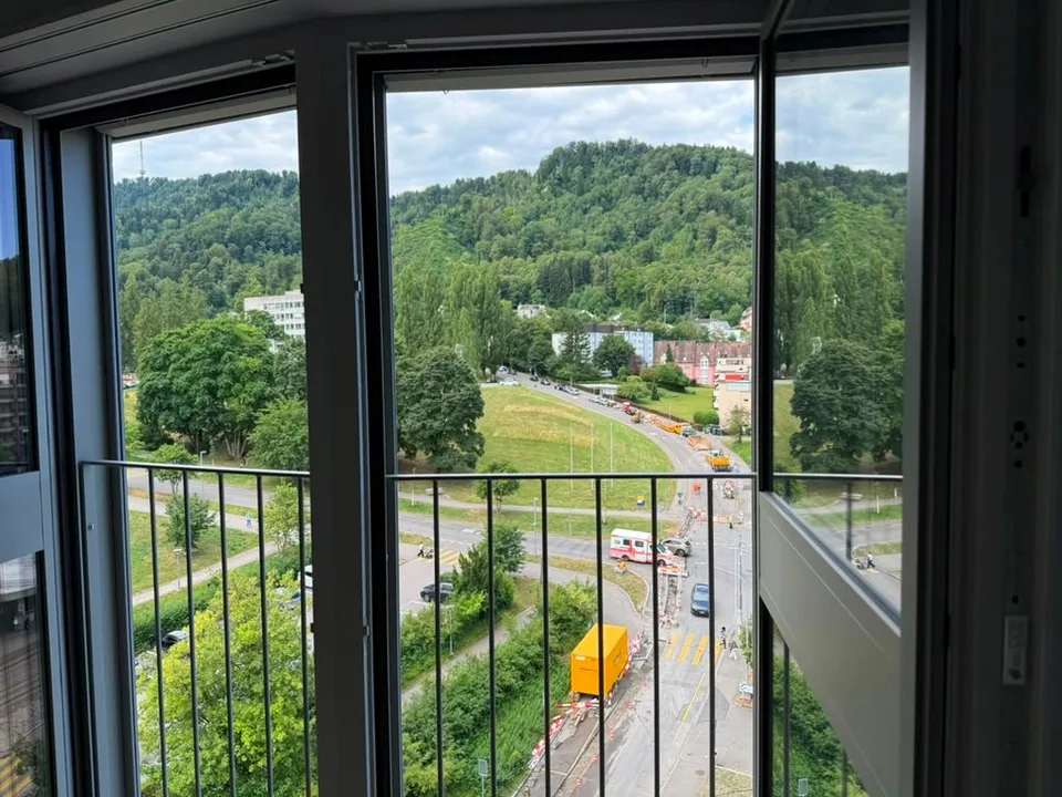 Stilvolles 2.5-Zimmer-Loft-Apartment auf der 9. Etage in Zürich-Triemli