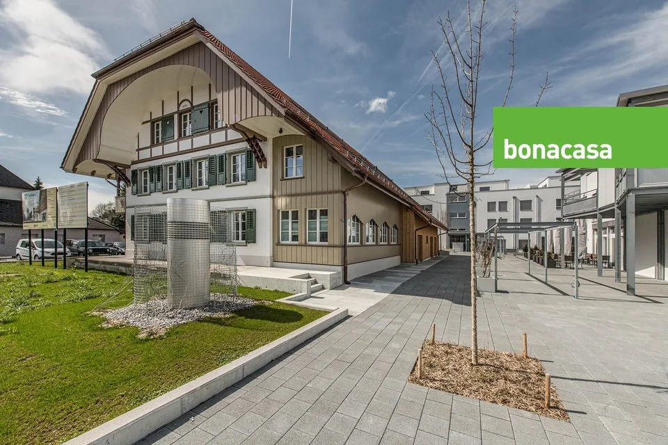 Wohnen im modernen Bauernhaus / 2.5-Zimmerwohnung im Dachgeschoss