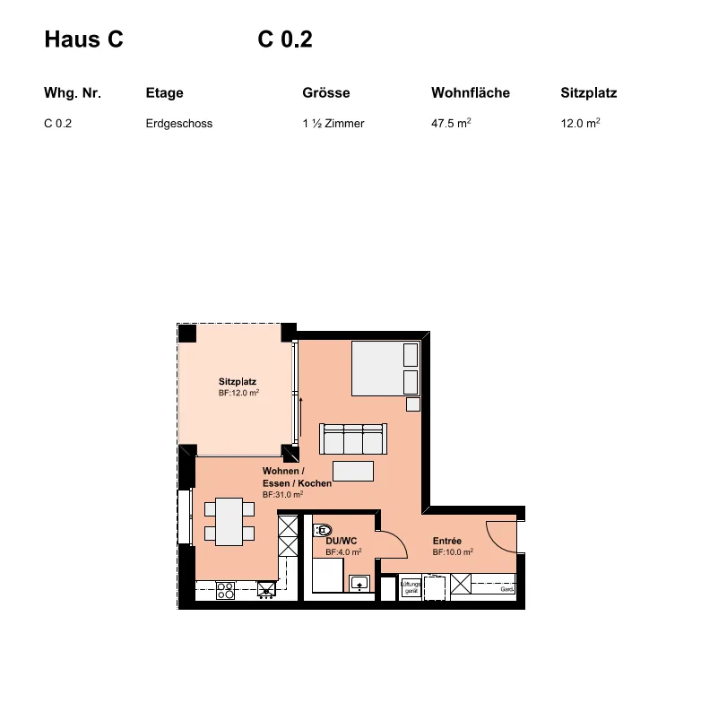 Besondere Wohnung mit hohem Wohnraum