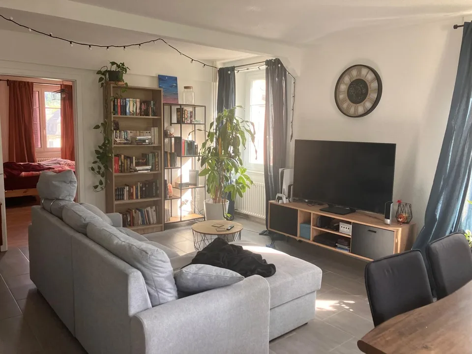 Renovated 3-room apartment in La Chaux-de-Fonds