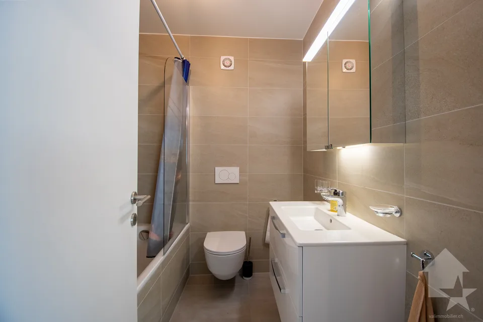 Appartement de 3,5 pièces avec terrasse et jardin