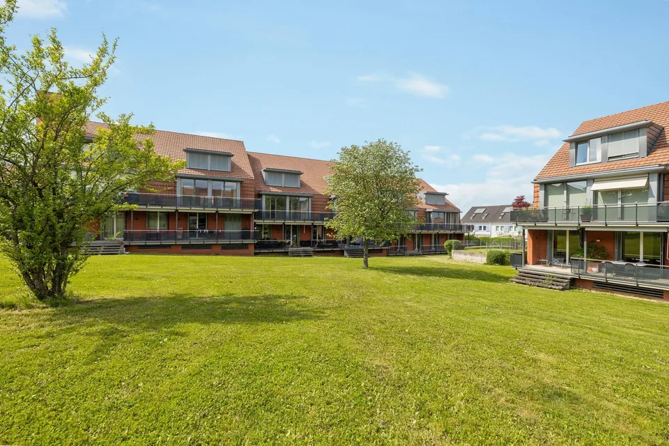 3.5-room garden apartments – plenty of privacy and exclusive garden share