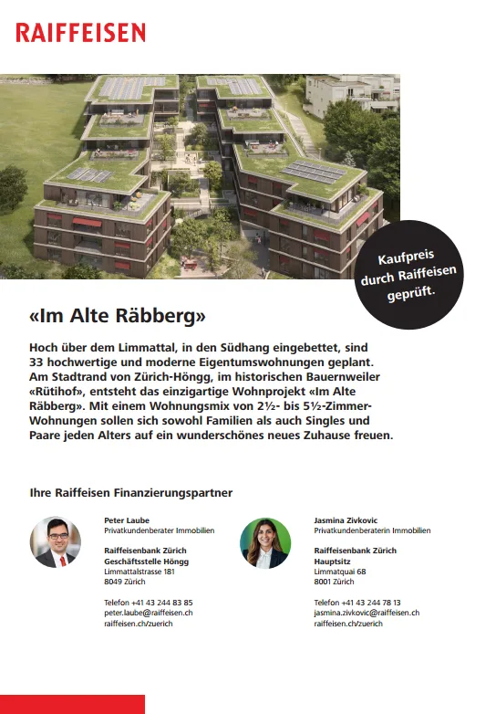 Ihr Zuhause mit zwei privaten Aussenbereichen