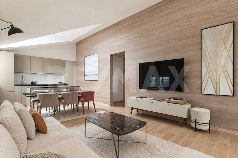 PROMOTION EN VENTE SUR PLAN  LOT B5, APPARTEMENT 4,5 PIÈCES AVEC LOGGIA