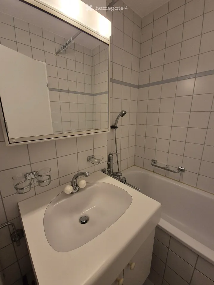 Appartement lumineux 1,5 pièces avec balcon à Zürich-Oerlikon