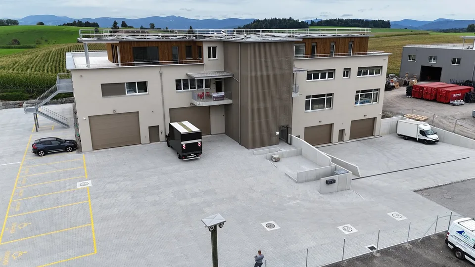 Espace de bureau exclusif dans le parc d'entreprises de Pfaffnau – 504 m²