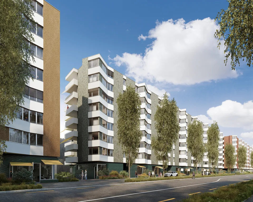 Family apartment in the lively "ZHIL Manegg" property