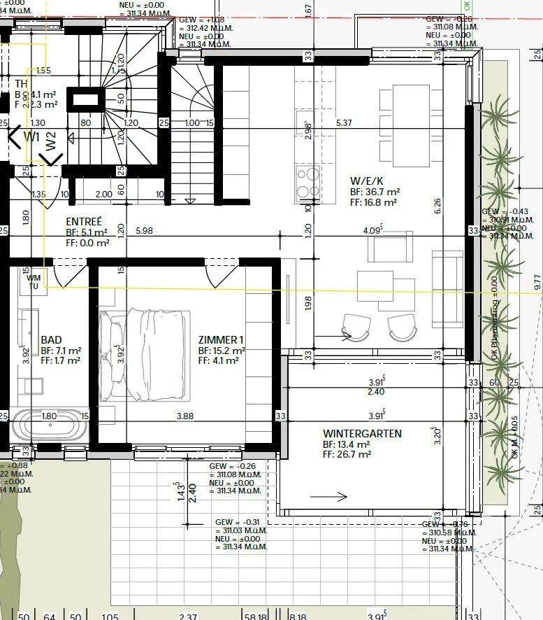 Neubauprojekt Cube: Exklusive Maisonette- und Etagenwohnungen