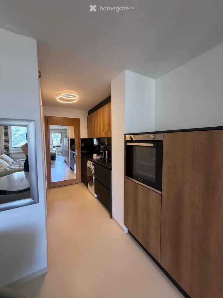 Studio moderne avec vue panoramique sur les montagnes à Haute-Nendaz