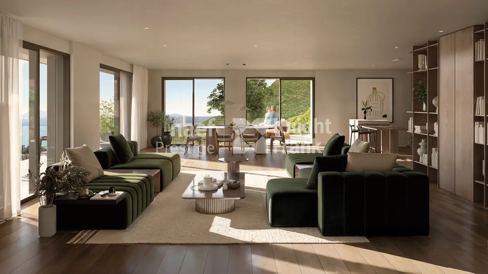 Neue Dachgeschoßwohnung mit 7,5 Zimmern und außergewöhnlichem Blick auf den See