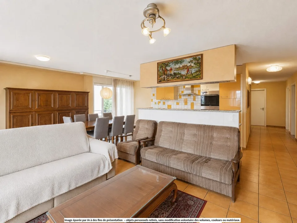 Helles 4.5-Zimmer-Wohnung im Herzen von Prilly