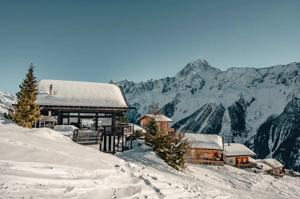 Charmanter Alpen-Chalet in Wiler (Lötschen) – Atemberaubende Bergausichten