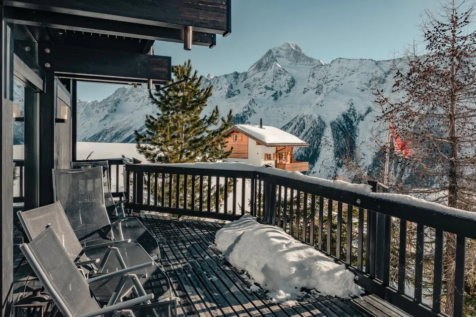 Charmanter Alpen-Chalet in Wiler (Lötschen) – Atemberaubende Bergausichten