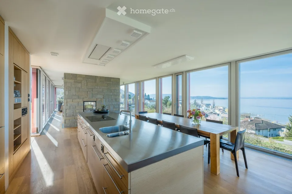 Einfamilienhaus mit grandioser Panoramasicht auf den Bodensee