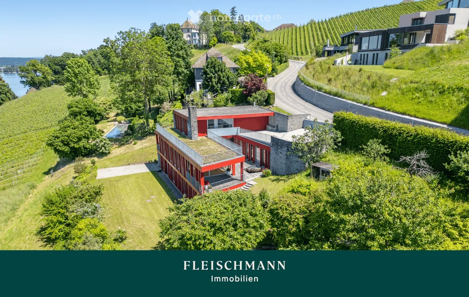 Einfamilienhaus mit grandioser Panoramasicht auf den Bodensee