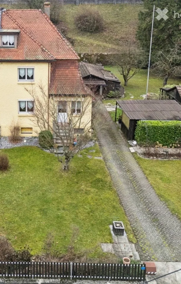 4.5-Zimmer-Doppelhaus mit grossem Garten in Brugg befristet