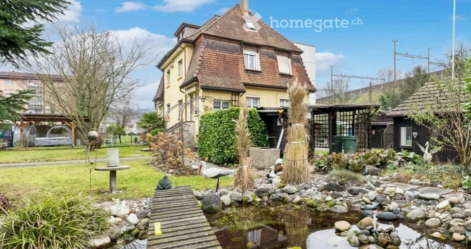 4.5-Zimmer-Doppelhaus mit grossem Garten in Brugg befristet