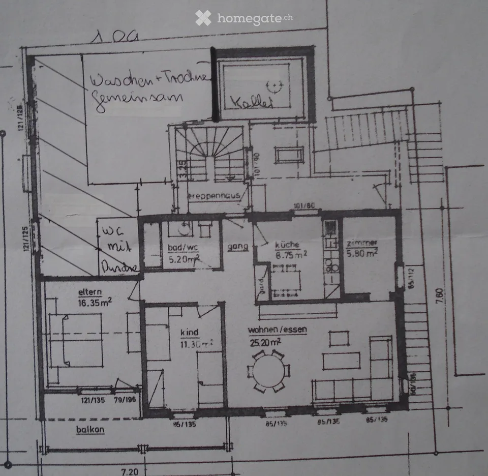 Zu vermieten schöne 3.5 Zimmerwohnung