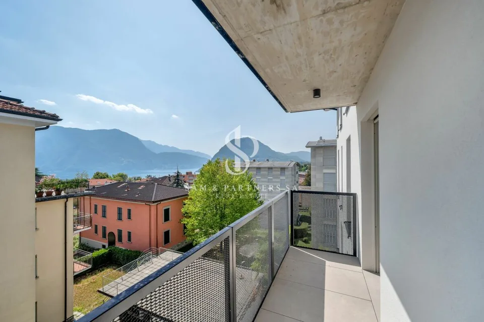 Modernes 3.5-Zimmer-Wohnung mit Seeblick