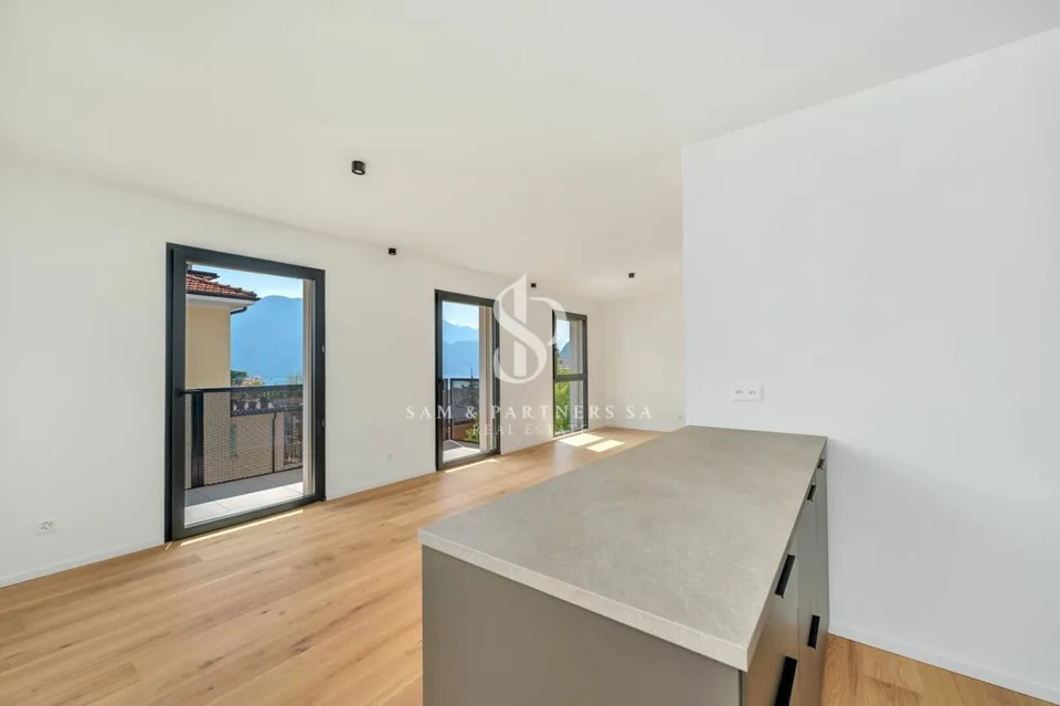 Modernes 3.5-Zimmer-Wohnung mit Seeblick