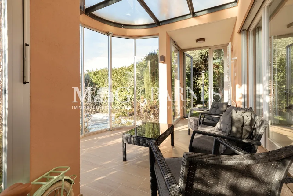 Montagnola, Collina d'Oro: Villa unifamiliare con piscina e vista lago