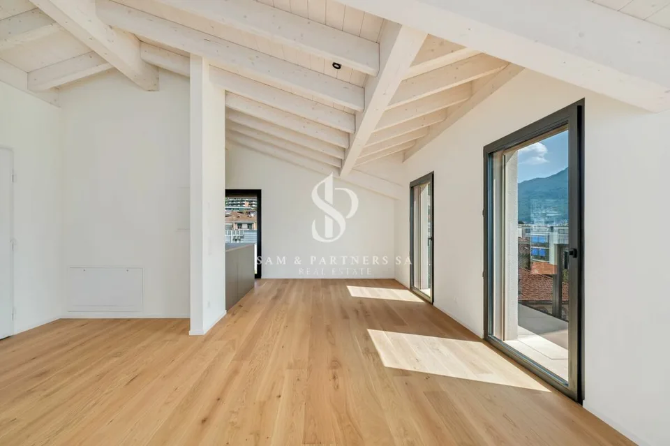 Moderne 3.5-Zimmer-Dachwohnung mit Seeblick Kopie