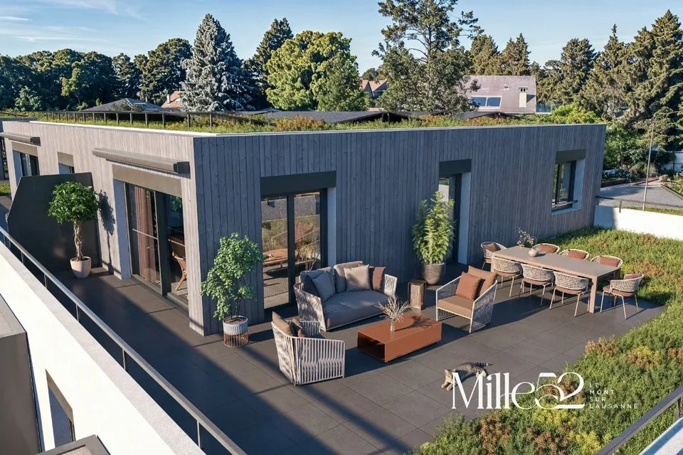 Mille52 - Lot B1-103 - 2,5-Zimmer-Wohnung mit Balkon im 1. Stock