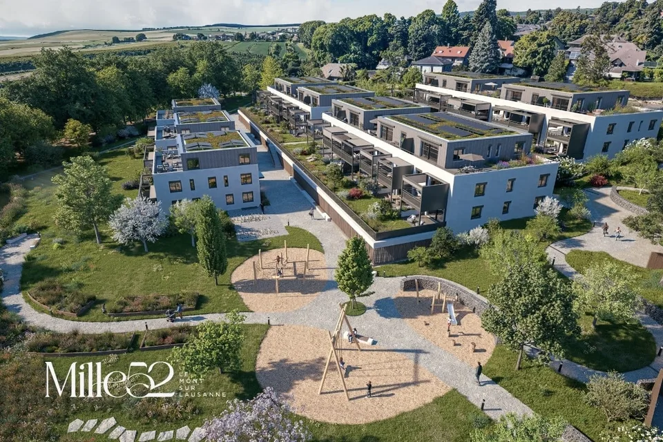 Mille52 - Lot B1-103 - 2,5-Zimmer-Wohnung mit Balkon im 1. Stock