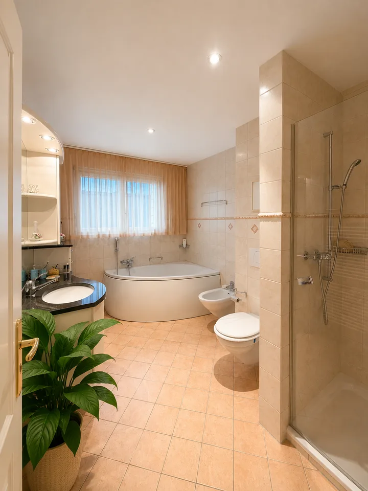 Ampio appartamento di 5 locali con vista meravigliosa a Konolfingen