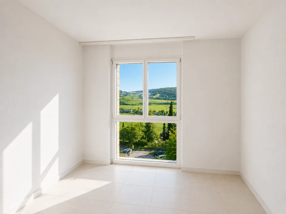 Ampio appartamento di 5 locali con vista meravigliosa a Konolfingen