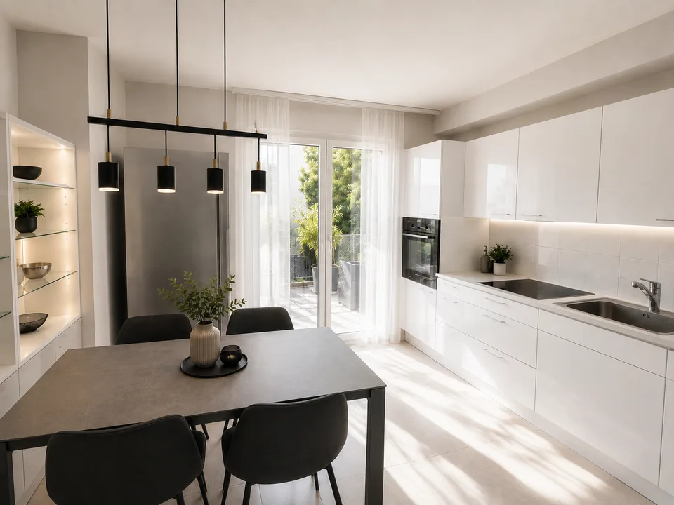 Ampio appartamento di 5 locali con vista meravigliosa a Konolfingen