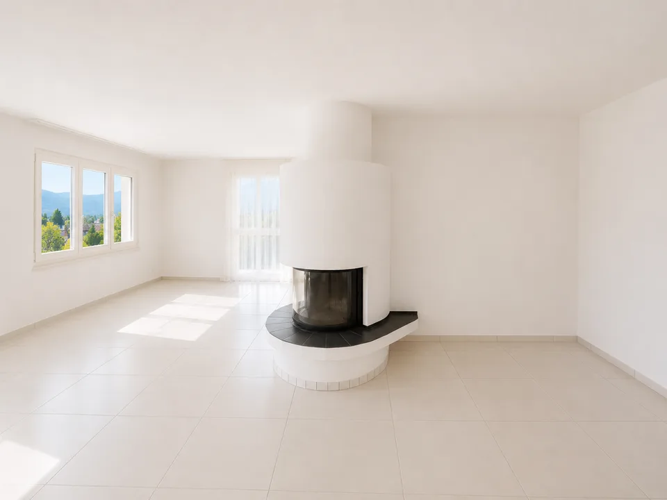Ampio appartamento di 5 locali con vista meravigliosa a Konolfingen