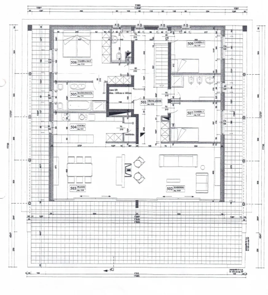 Residenza secondaria - Attico con magnifica vista lago in zona molto tranquilla