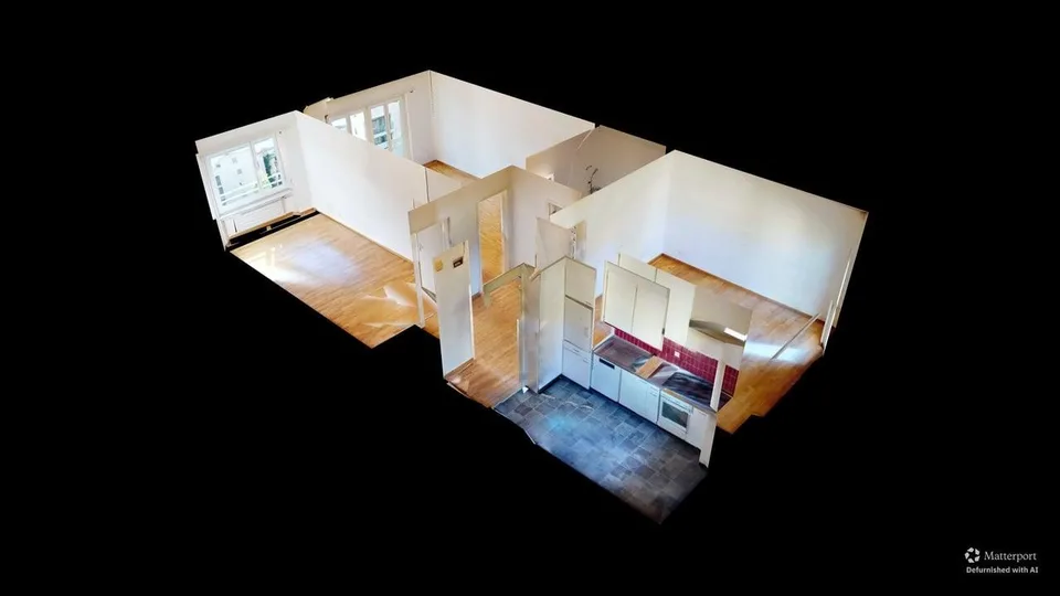 Zentrale 3-Zimmer-Wohnung in Uster (Befristung bis 30.09.2027)