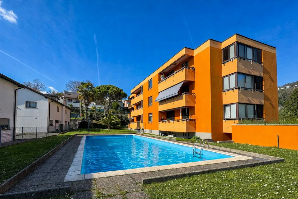 Appartamento 4.5 locali con piscina a Morbio Inferiore
