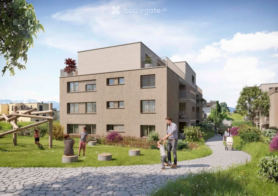 Moderne Neubauwohnung – Minergie-P zertifiziert