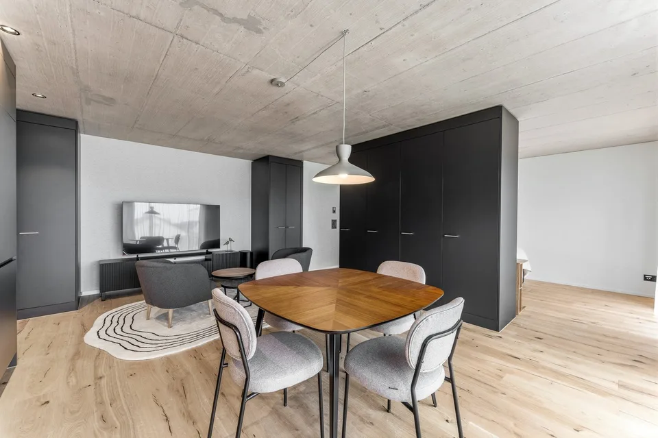 Nouveau bâtiment : Appartement 1.5 pièces meublé avec style