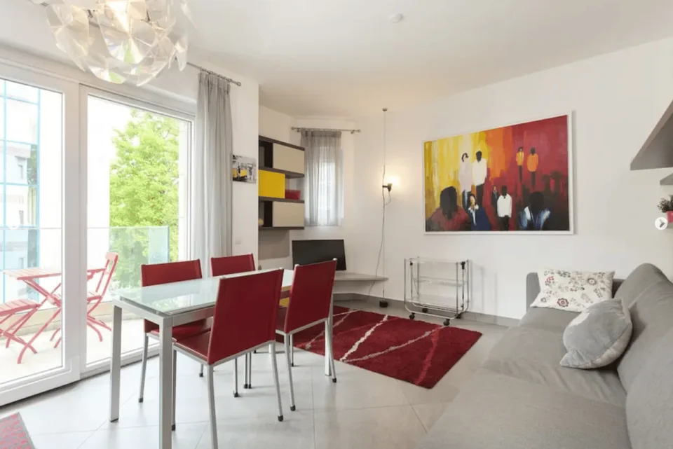 Wohnung mit Möbeln in Lugano im Zentrum