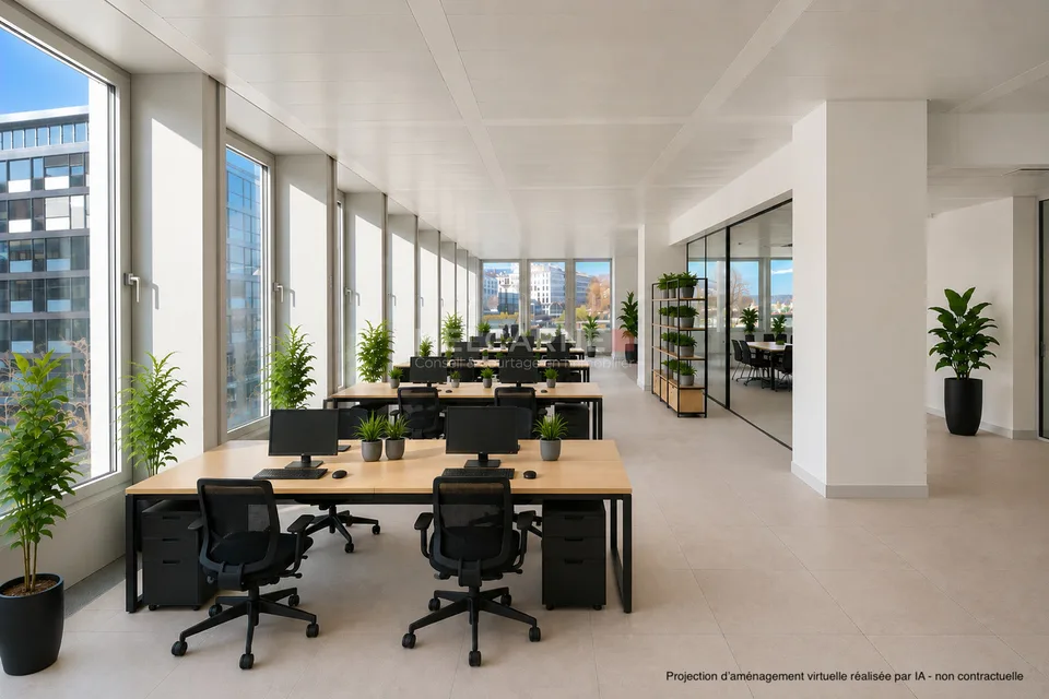 Bureaux d'exception de 804 m² avec vue sur la Rade - Rue du Rhône