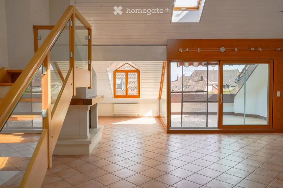 Bel appartement à louer dans maison villageoise à Yens