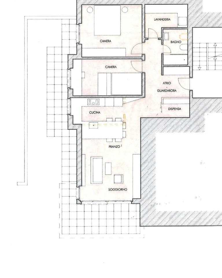 3.5 ROOMS completely RENOVATED with GARDEN