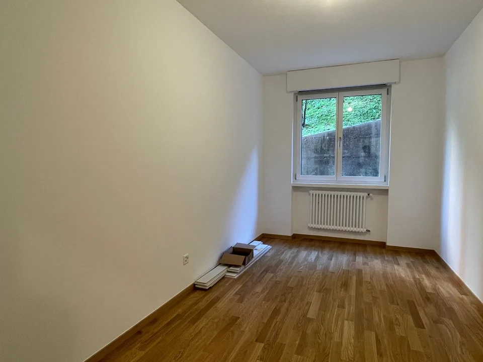 3.5 ROOMS completely RENOVATED with GARDEN