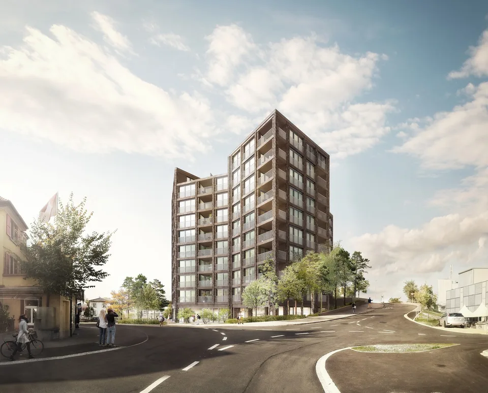 Moderne 2.5-Zimmerwohnung im Tower Münchenstein BL