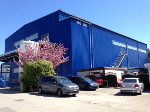 Halle industrielle / logistique 1'380 m² à louer à Orbe