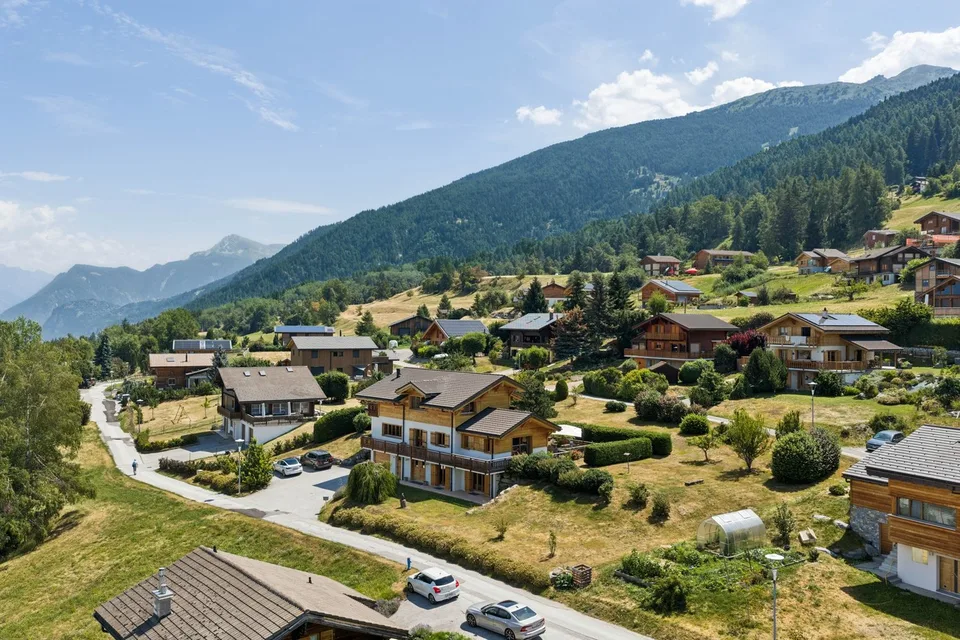 Chalet individuel très spacieux.