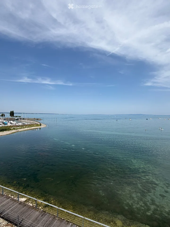 Wunderschöne 3.5-Zimmer-Wohnung direkt am See im Hafen Thal / Staad SG