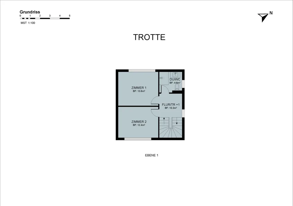 Überbauung Engel, Casa unifamiliare "Trotte" / 4,5 locali