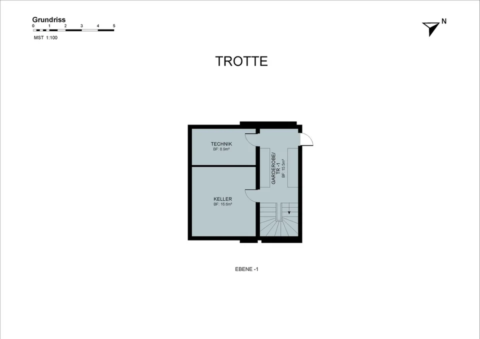 Überbauung Engel, Casa unifamiliare "Trotte" / 4,5 locali