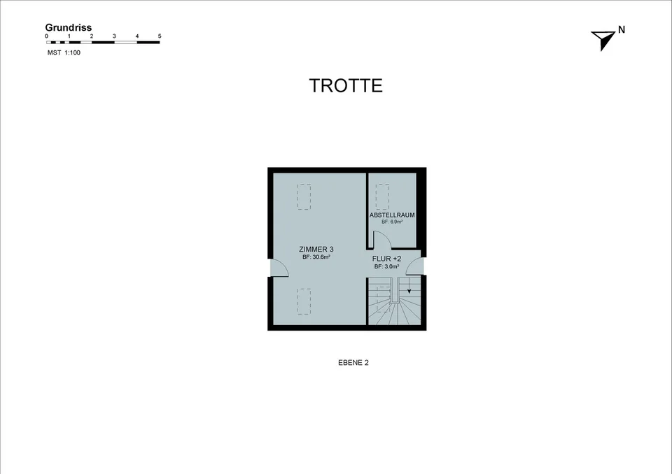 Überbauung Engel, Casa unifamiliare "Trotte" / 4,5 locali
