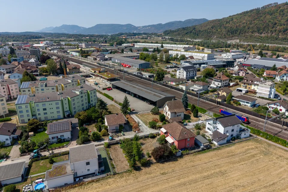 Attraktives Bauland an begehrter Lage direkt beim Bahnhof